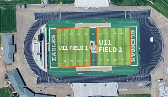 U11 Southern Field Map