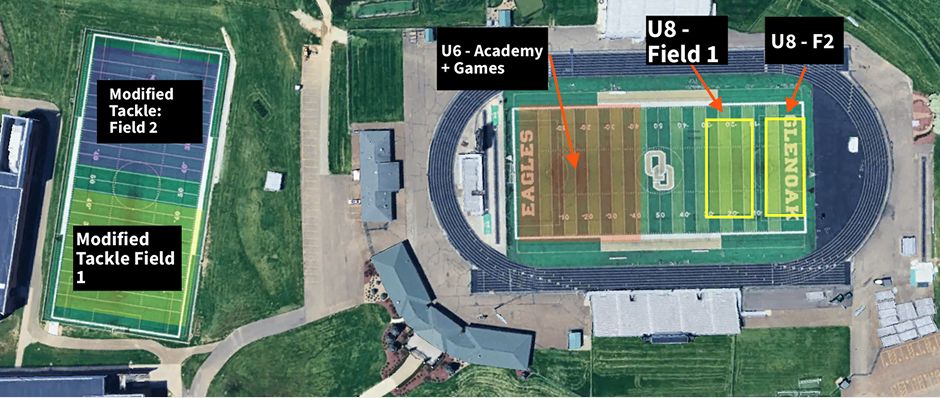 U12 Southern Field Map