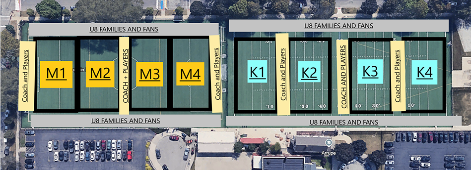 U8 Northern Field Map